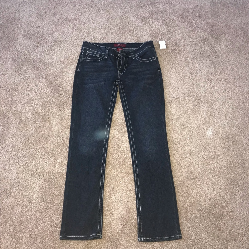 ABM‎ stone washed bootcut jeans